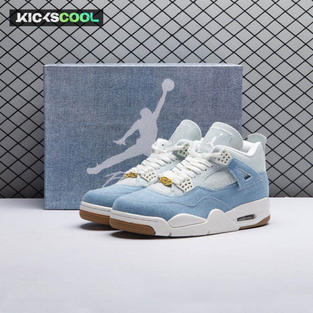 Jordan 4 Retro TEX Denim Worn Blue IB6716-100 Unisex