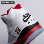 Jordan 5 Retro Fire Red Black Tongue (2025) HQ7978-101 Unisex