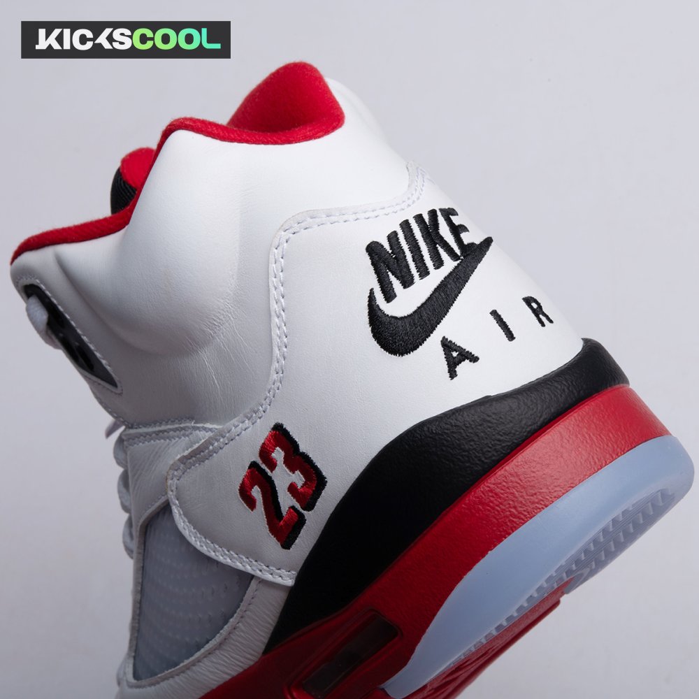 Jordan 5 Retro Fire Red Black Tongue (2025) HQ7978-101 Unisex