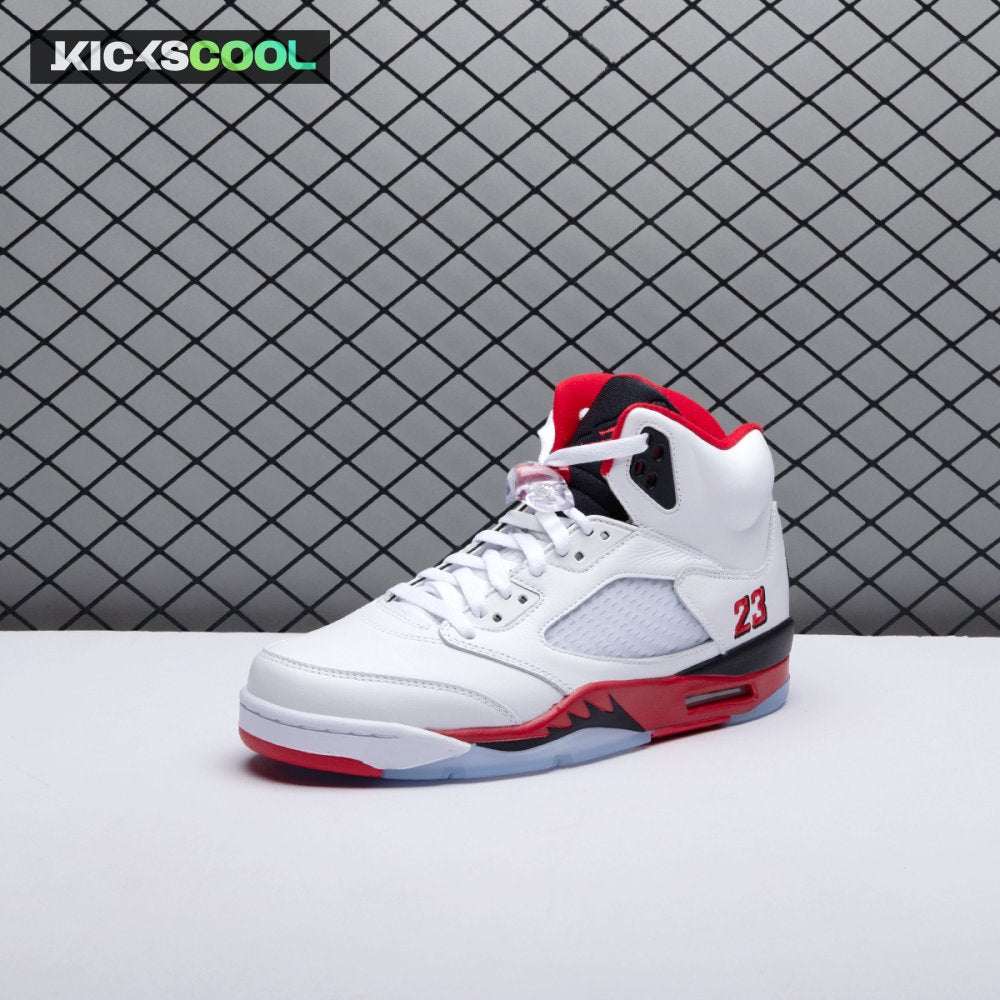 Jordan 5 Retro Fire Red Black Tongue (2025) HQ7978-101 Unisex
