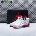 Jordan 5 Retro Fire Red Black Tongue (2025) HQ7978-101 Unisex