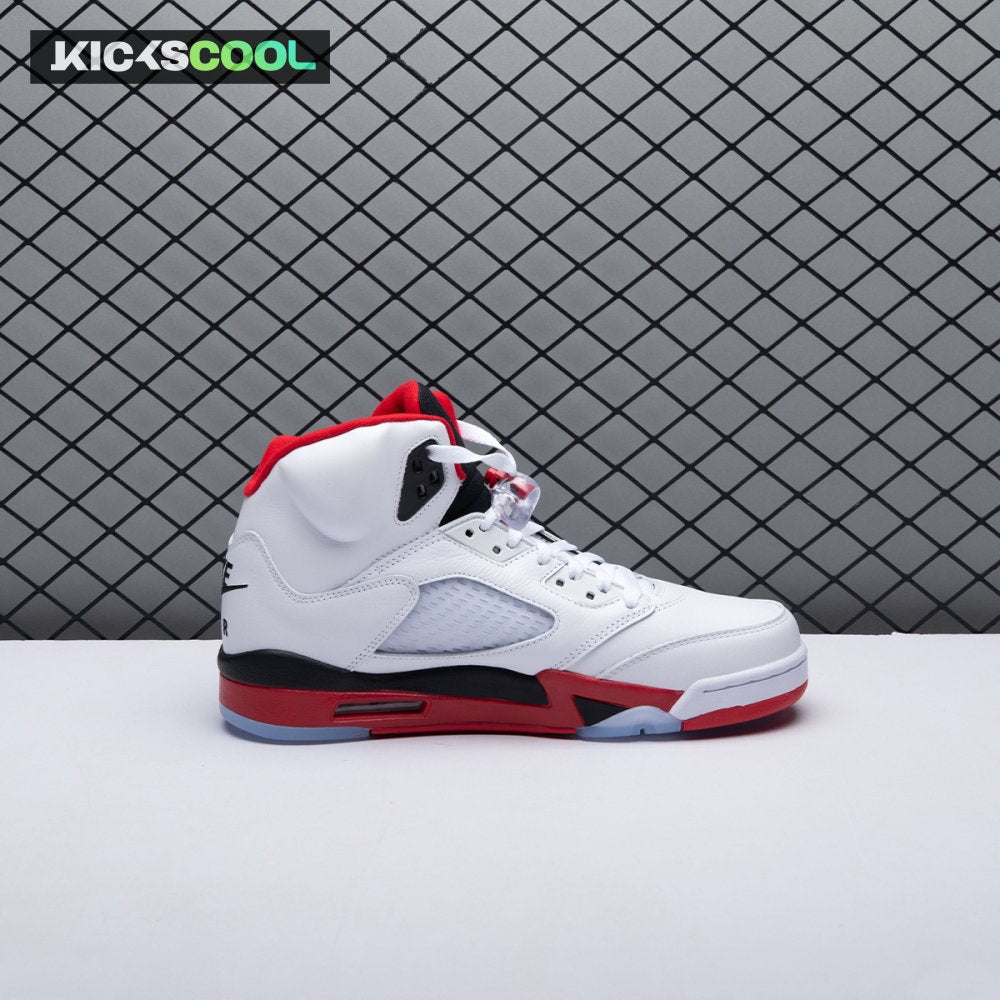 Jordan 5 Retro Fire Red Black Tongue (2025) HQ7978-101 Unisex