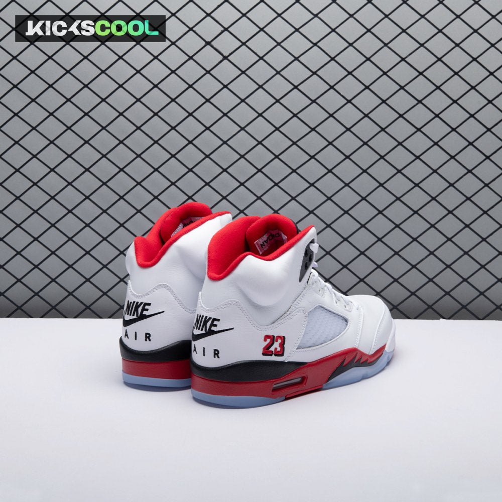 Jordan 5 Retro Fire Red Black Tongue (2025) HQ7978-101 Unisex
