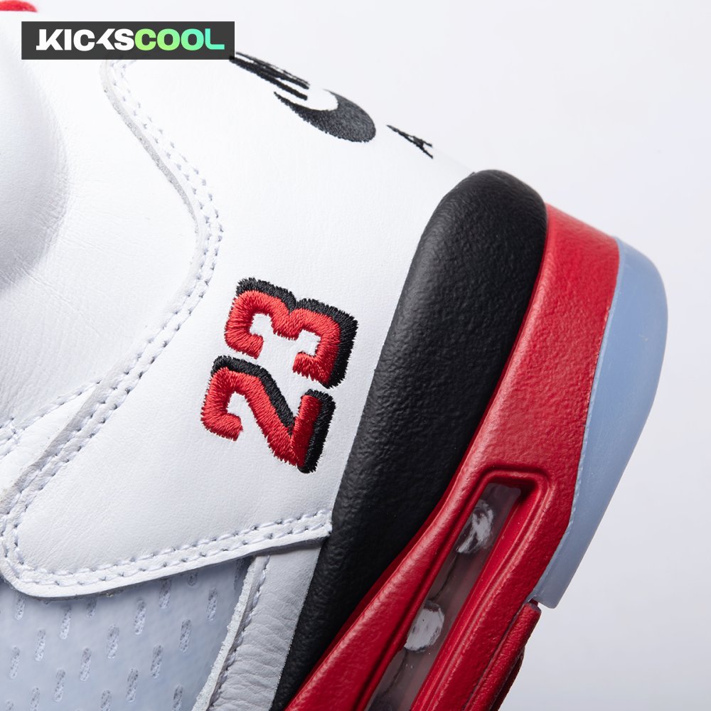 Jordan 5 Retro Fire Red Black Tongue (2025) HQ7978-101 Unisex