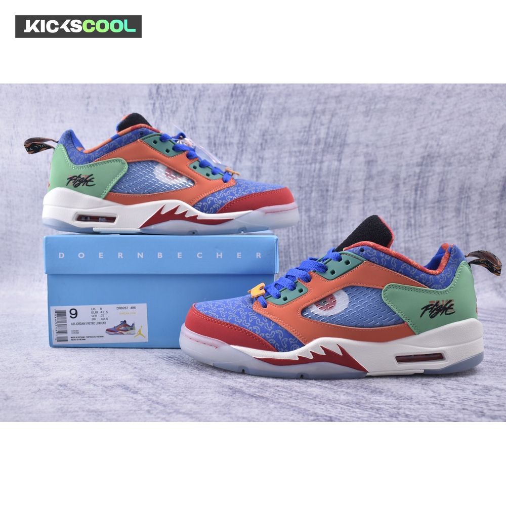 Jordan 5 Retro Low Doernbecher Michael DR6287-486 Unisex
