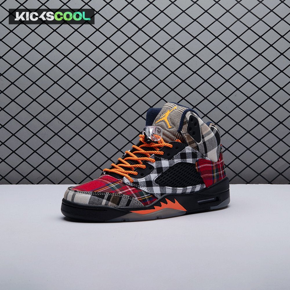 Jordan 5 Retro Plaid (GS) FD4814-008 Unisex