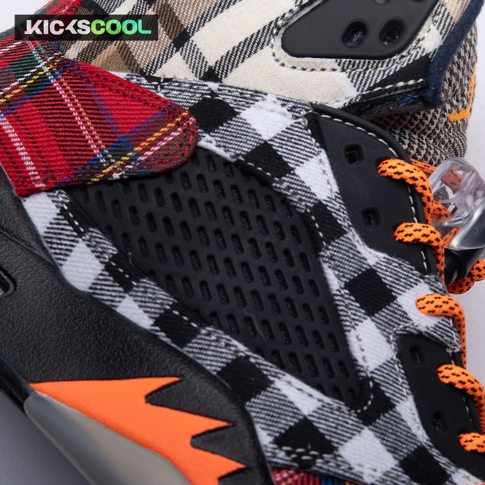 Jordan 5 Retro Plaid (GS) FD4814-008 Unisex