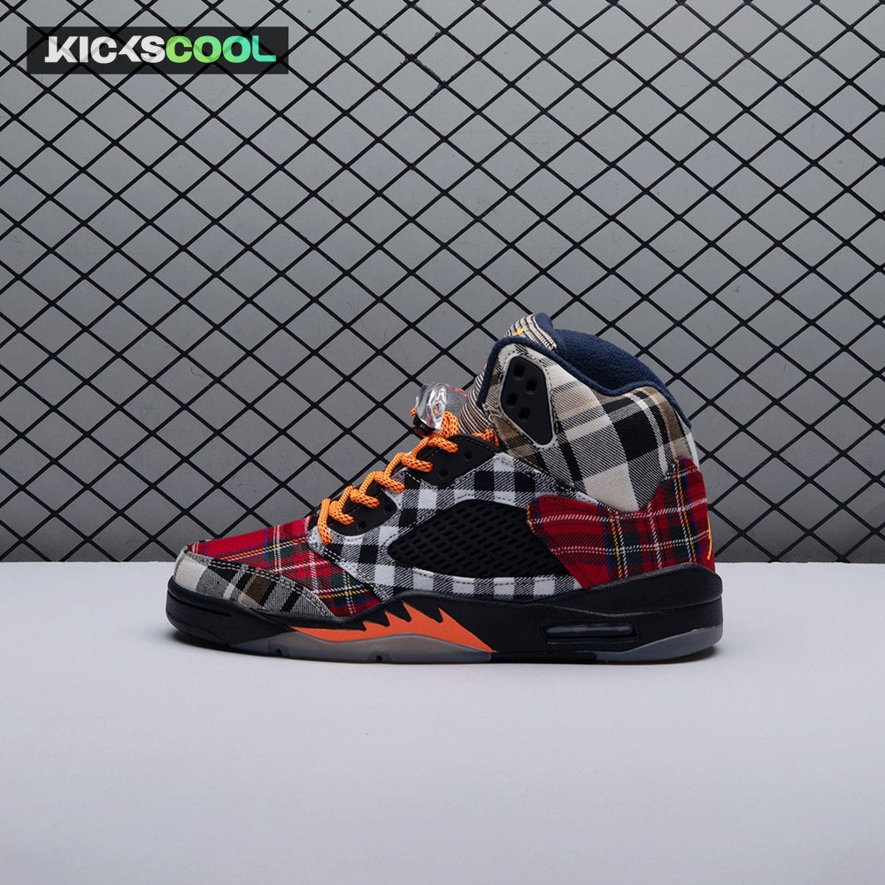 Jordan 5 Retro Plaid (GS) FD4814-008 Unisex