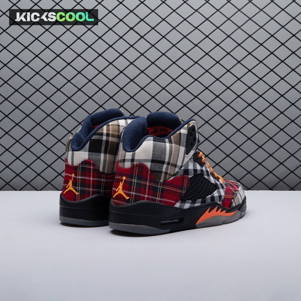 Jordan 5 Retro Plaid (GS) FD4814-008 Unisex