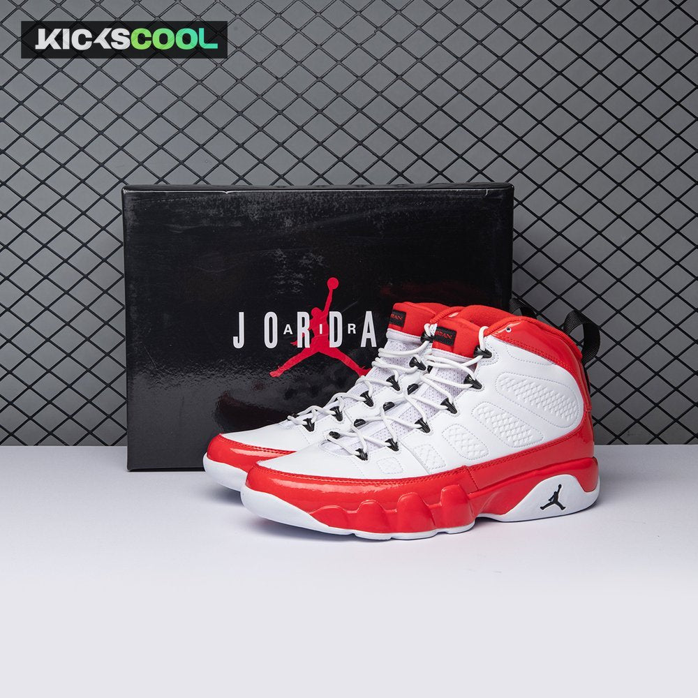 Jordan 9 Retro White Gym Red 302370-160 Men's