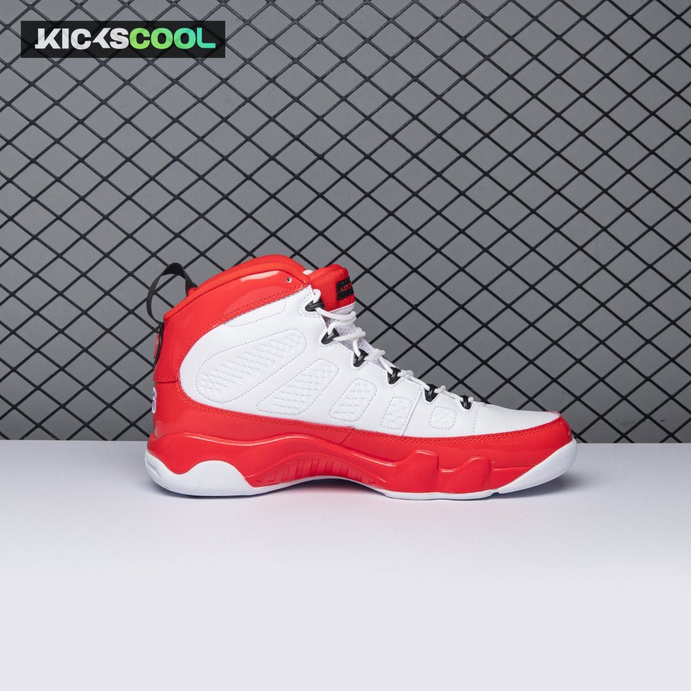Jordan 9 Retro White Gym Red 302370-160 Men's