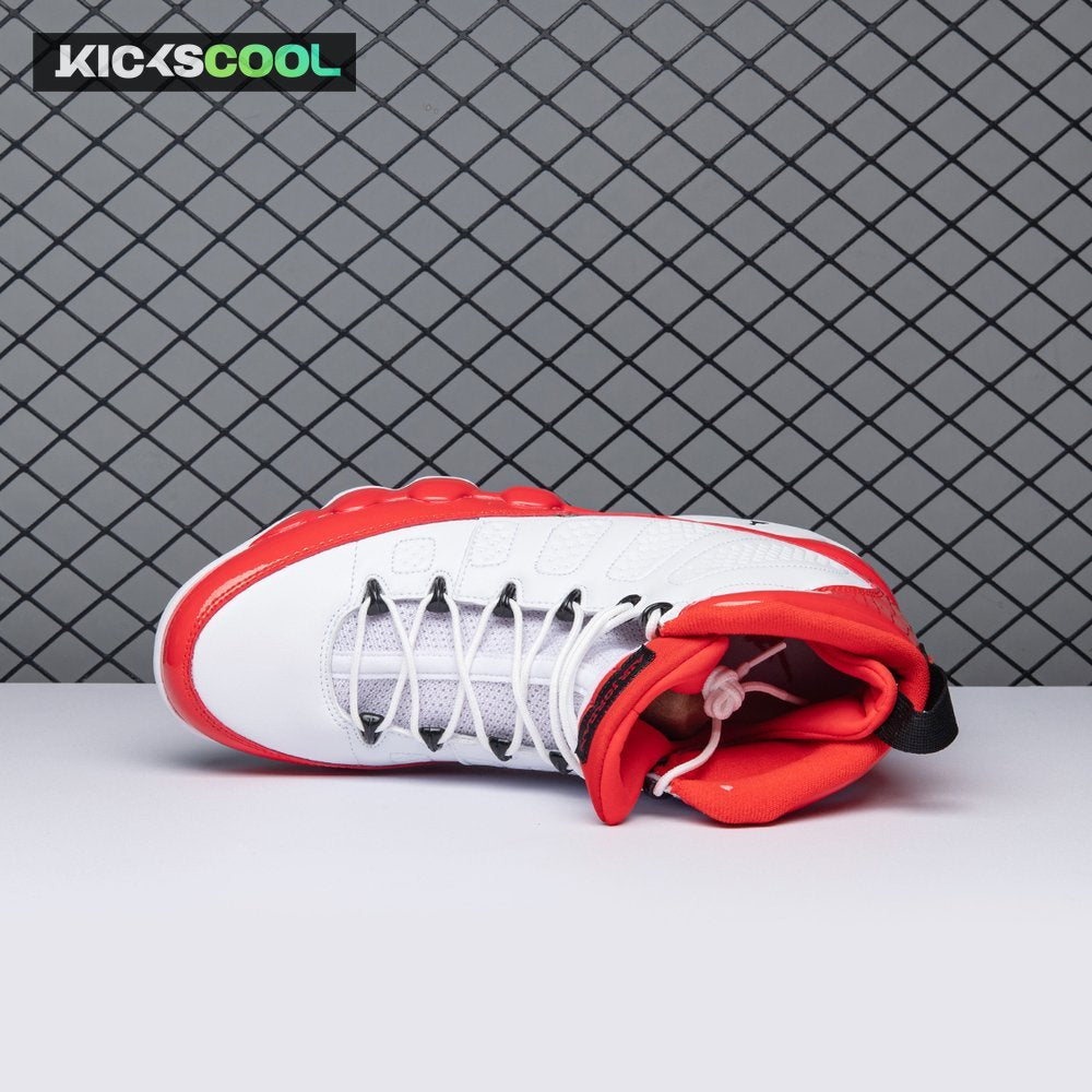 Jordan 9 Retro White Gym Red 302370-160 Men's