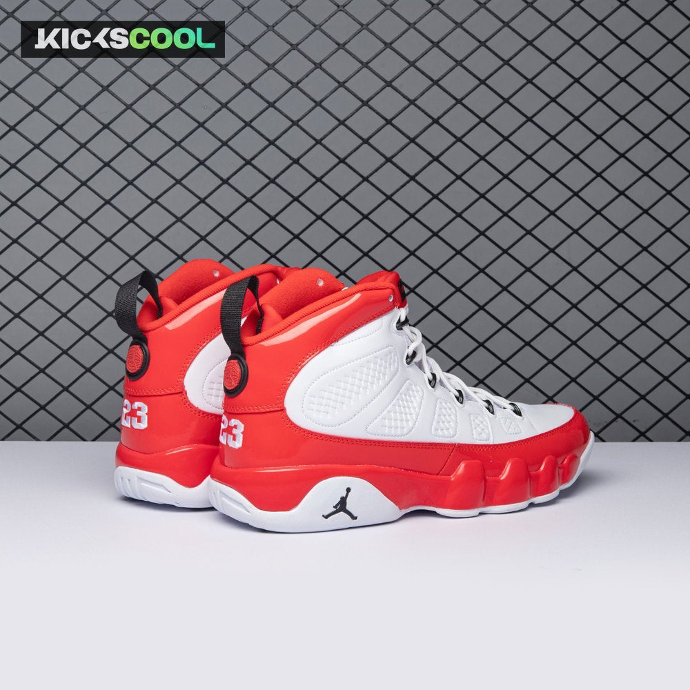 Jordan 9 Retro White Gym Red 302370-160 Men's
