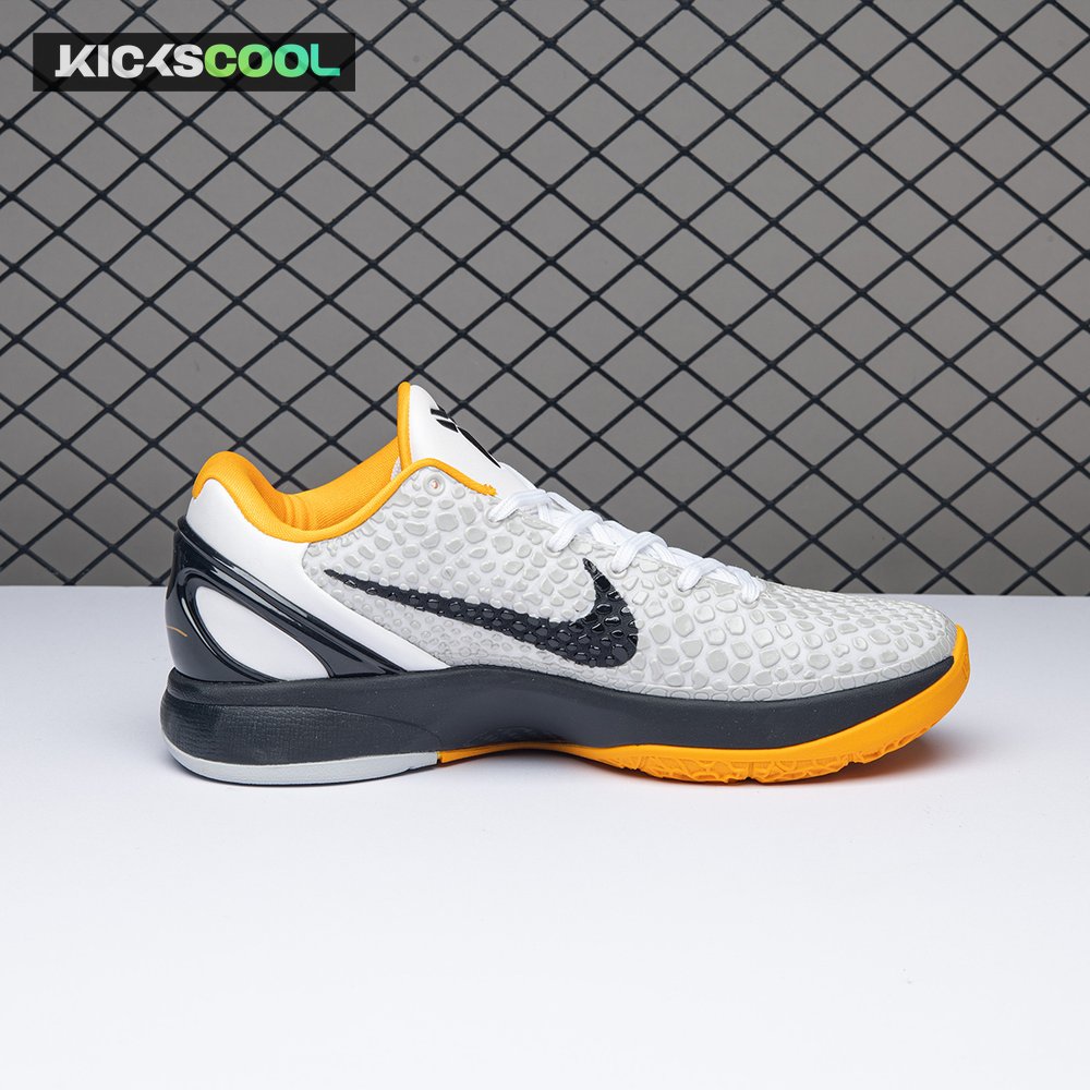 Kobe 6 Protro Playoff Pack White Del Sol CW2190-100 Men's