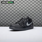 Jordan 1 Low Black White Dark Smoke Grey Unisex