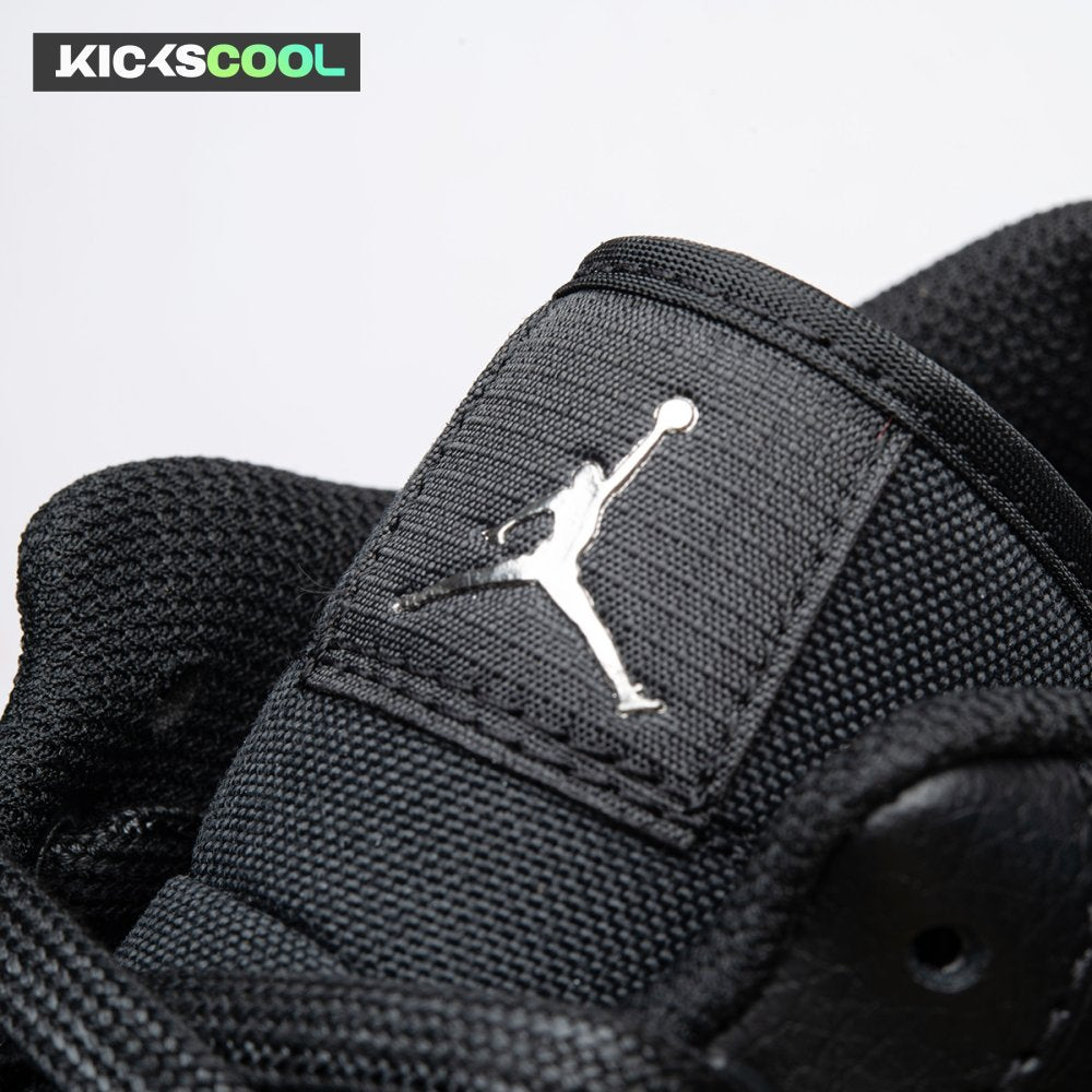 Jordan 1 Low Black White Dark Smoke Grey Unisex