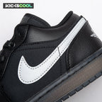 Jordan 1 Low Black White Dark Smoke Grey Unisex