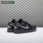 Jordan 1 Low Black White Dark Smoke Grey Unisex
