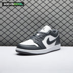 Jordan 1 Low Grey White 553558-044 Unisex