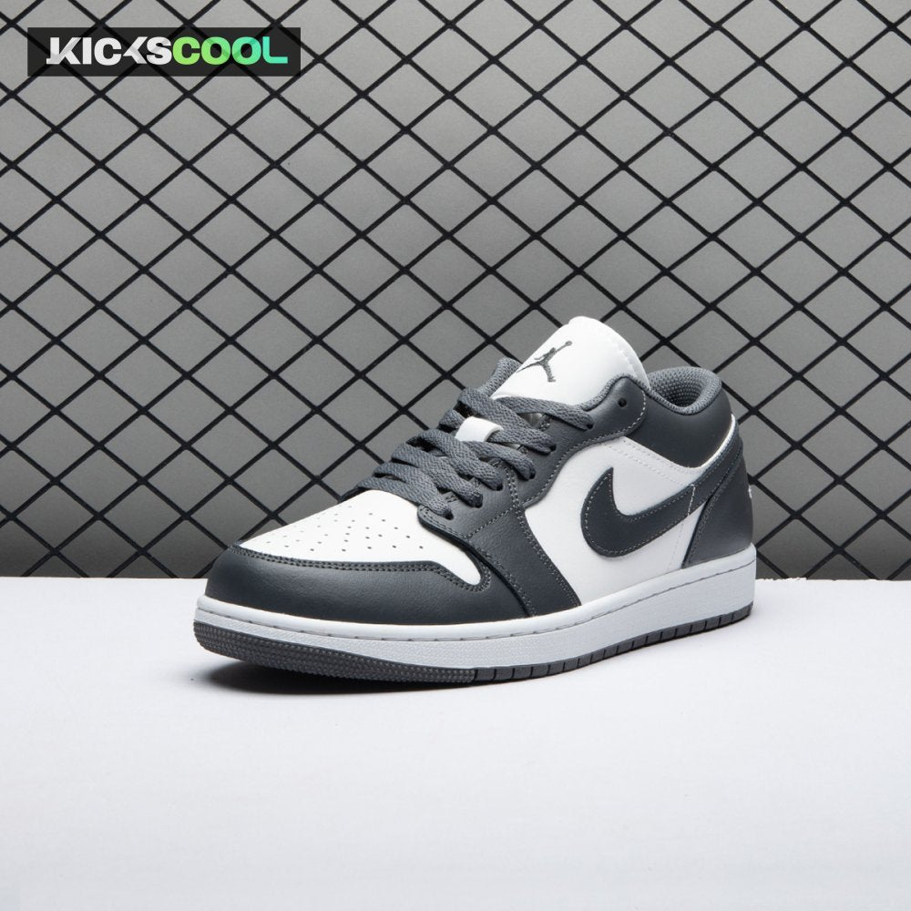 Jordan 1 Low Grey White 553558-044 Unisex
