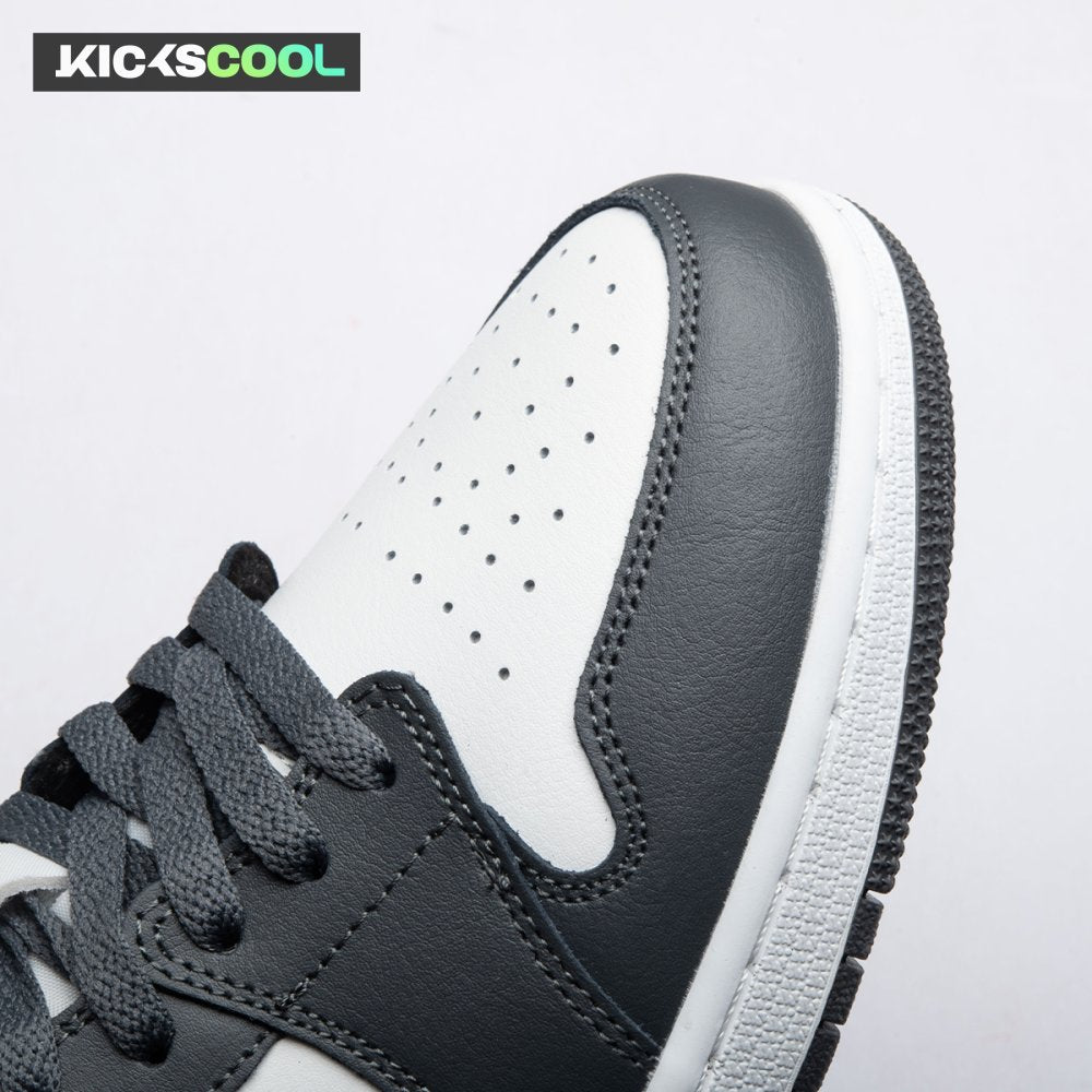 Jordan 1 Low Grey White 553558-044 Unisex