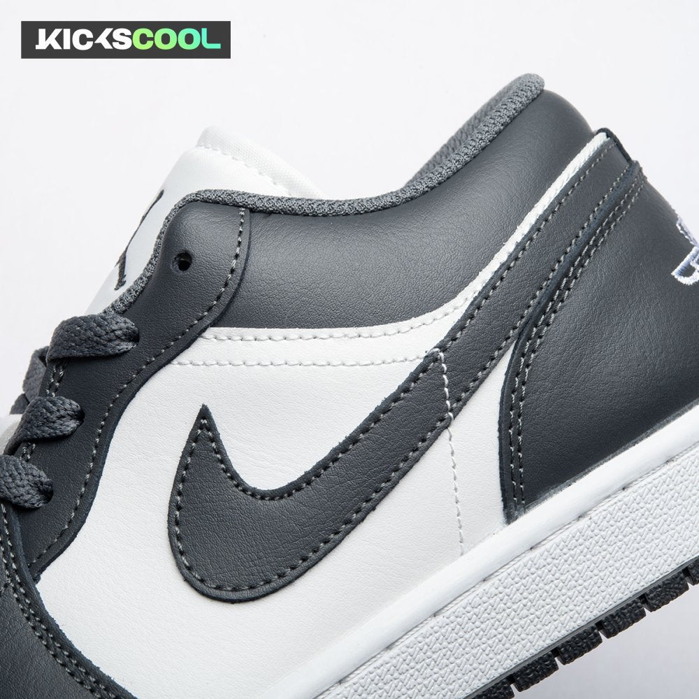 Jordan 1 Low Grey White 553558-044 Unisex