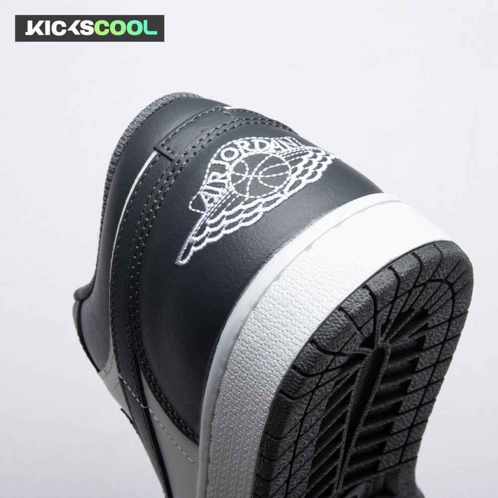 Jordan 1 Low Grey White 553558-044 Unisex
