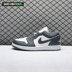 Jordan 1 Low Grey White 553558-044 Unisex