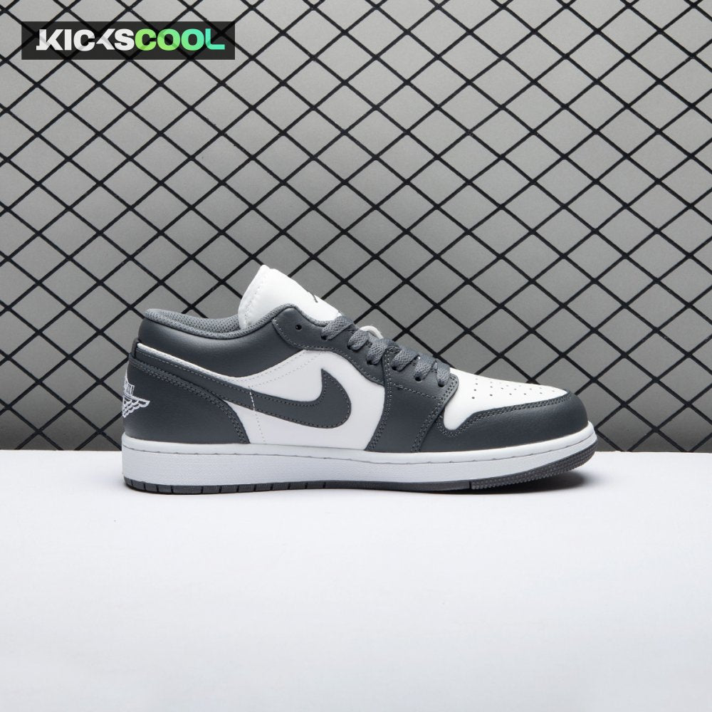 Jordan 1 Low Grey White 553558-044 Unisex