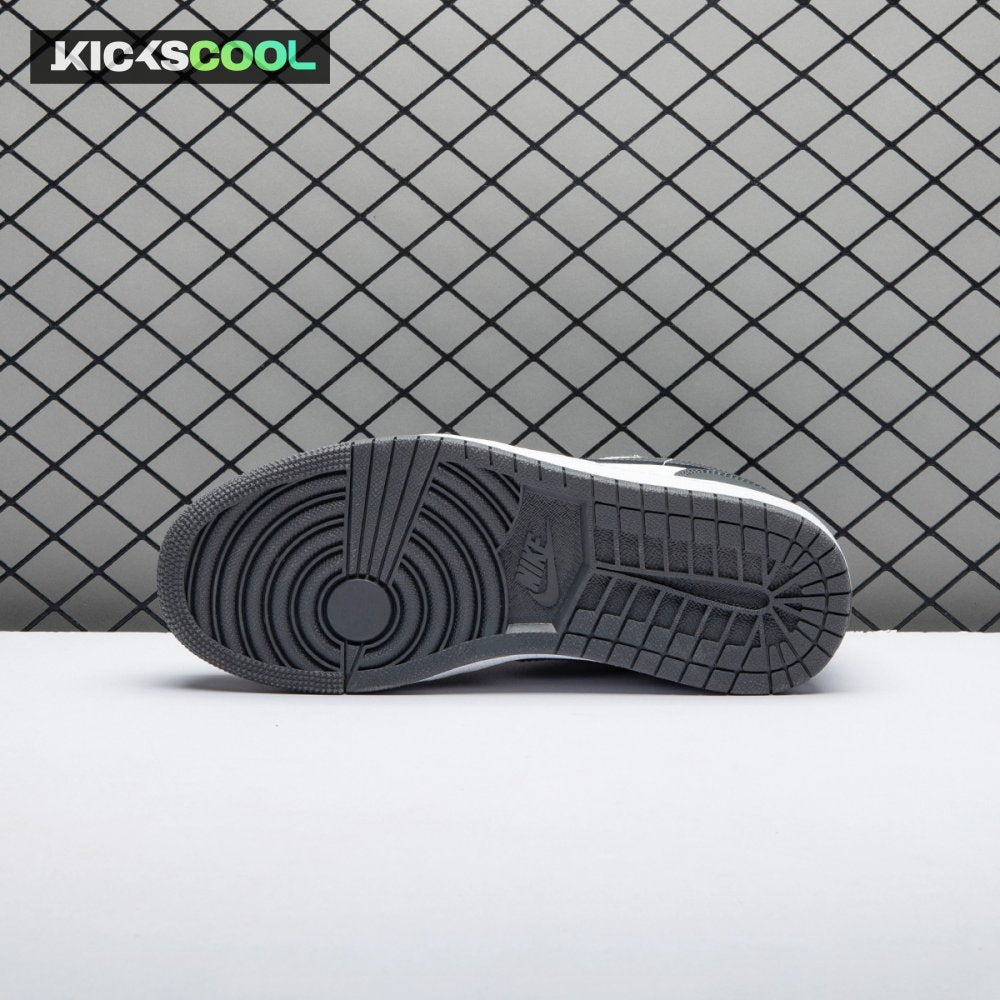 Jordan 1 Low Grey White 553558-044 Unisex