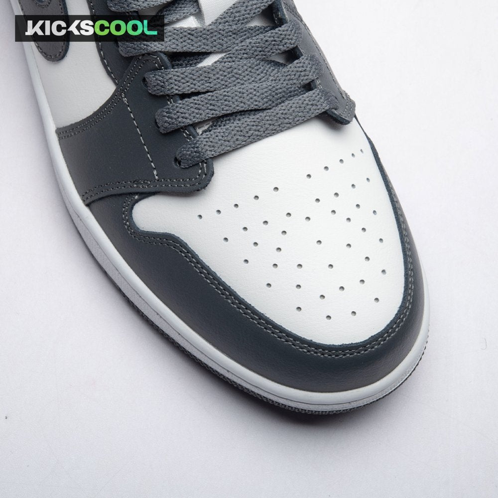 Jordan 1 Low Grey White 553558-044 Unisex