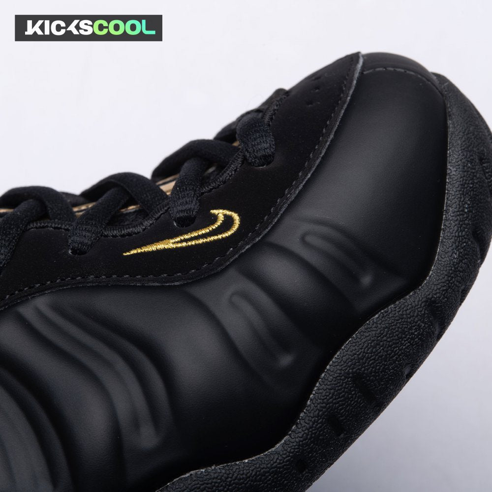 Nike Air Foamposite Pro Black Metallic Gold 624041-009 Unisex