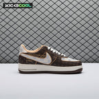 Nike Air Force 1 Low Monogram Brown Damier Azur Unisex