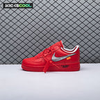 Nike Air Force 1 Low Off-White Red Unisex