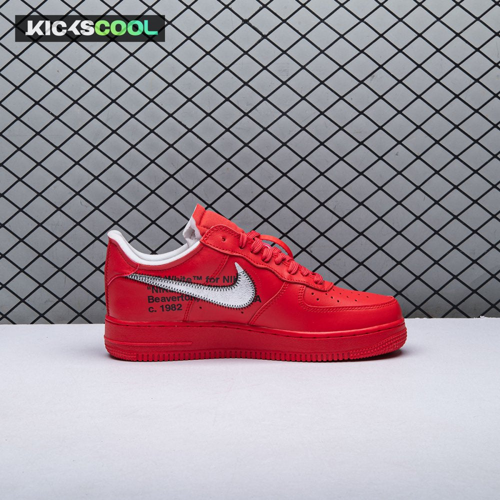 Nike Air Force 1 Low Off-White Red Unisex