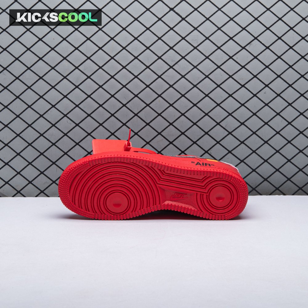 Nike Air Force 1 Low Off-White Red Unisex