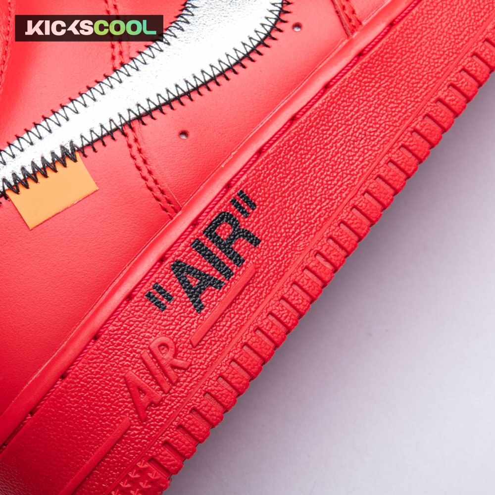 Nike Air Force 1 Low Off-White Red Unisex