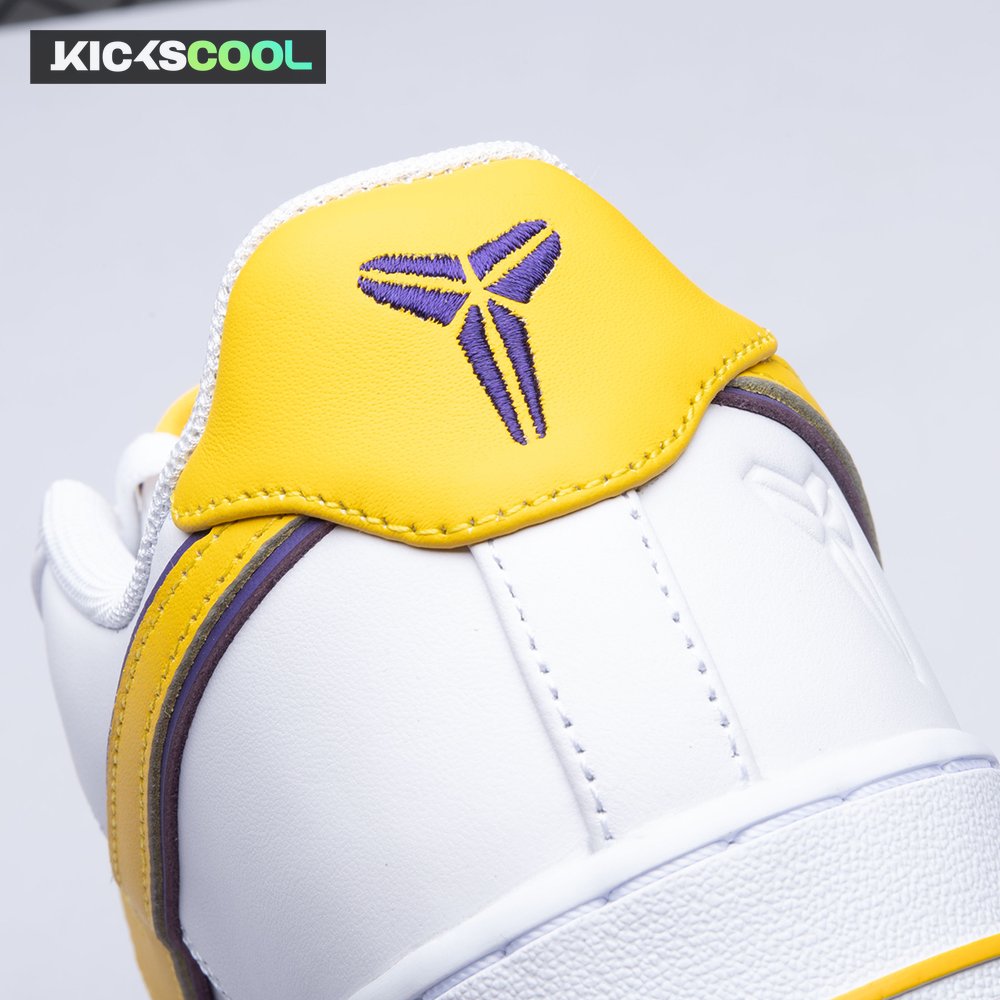 Nike Air Force 1 Low Retro QS Kobe Bryant Lakers Home FZ1151-100 Unisex