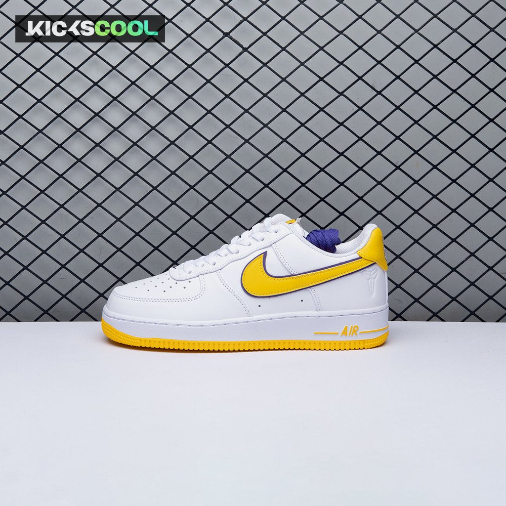Nike Air Force 1 Low Retro QS Kobe Bryant Lakers Home FZ1151-100 Unisex