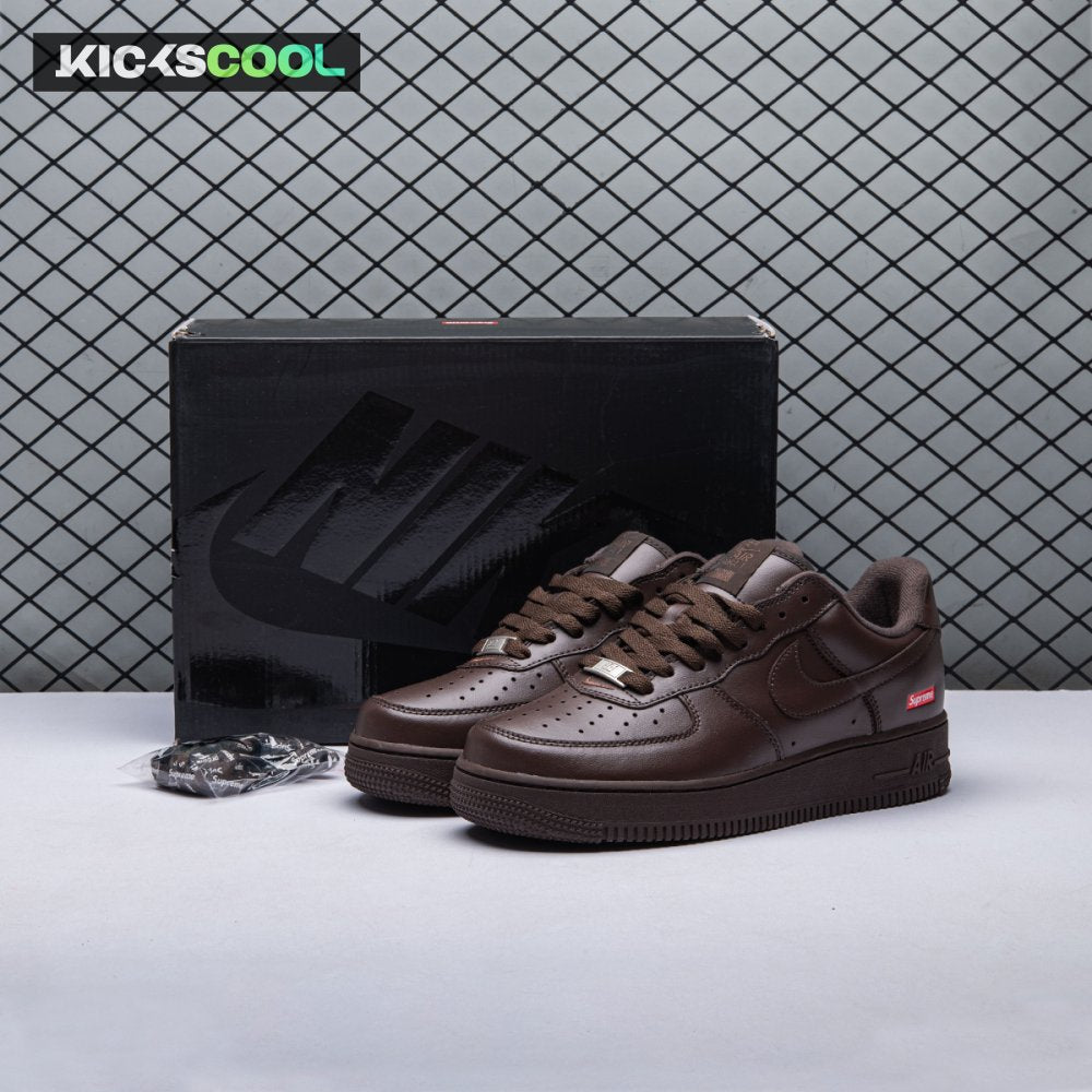 Nike Air Force 1 Low Supreme Baroque Brown CU9225-200 Unisex