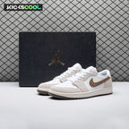 Jordan 1 Retro Low Golf Light Orewood Elephant DD9315-116 Unisex