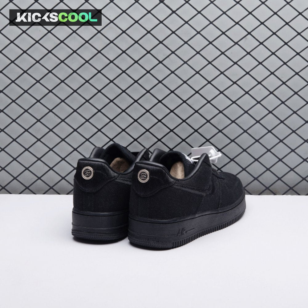 Nike Air Force 1 Low Stussy Black CZ9084-001 Unisex