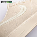 Nike Air Force 1 Low Stussy Fossil CZ9084-200 Unisex