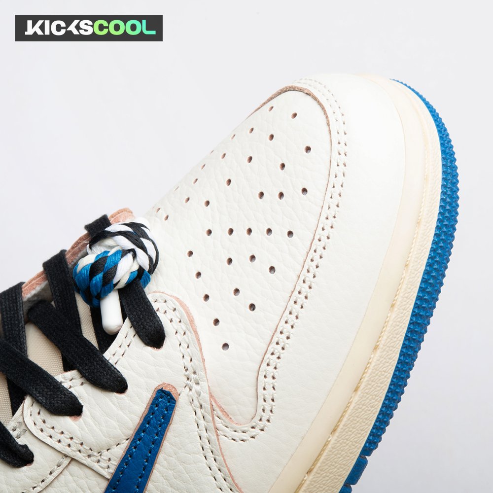 Jordan 1 Retro Low OG SP Fragment x Travis Scott Sail Military Blue DM7866-104 Unisex