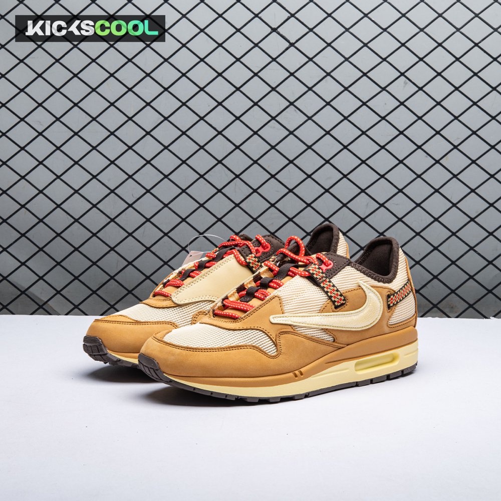 Nike Air Max 1 Travis Scott Cactus Jack Wheat Lemon Drop DO9392-701 Unisex