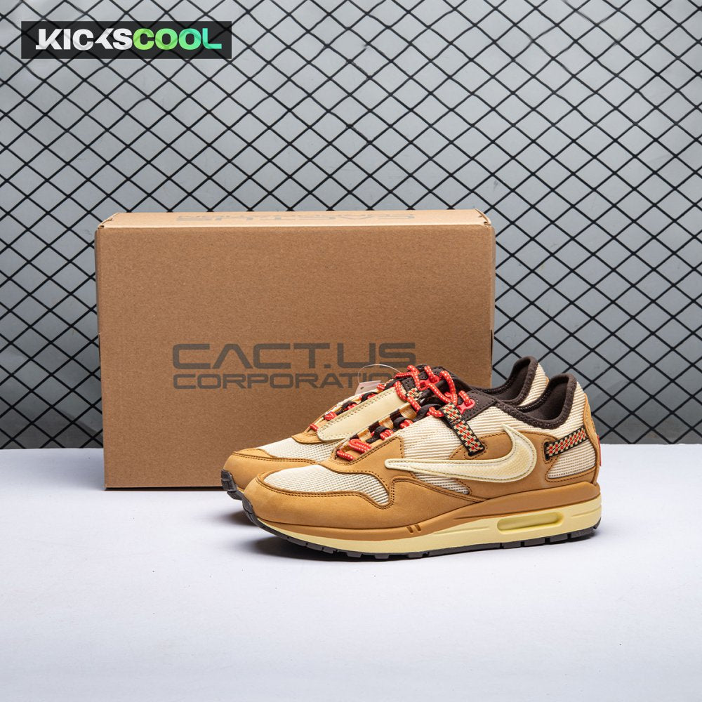 Nike Air Max 1 Travis Scott Cactus Jack Wheat Lemon Drop DO9392-701 Unisex