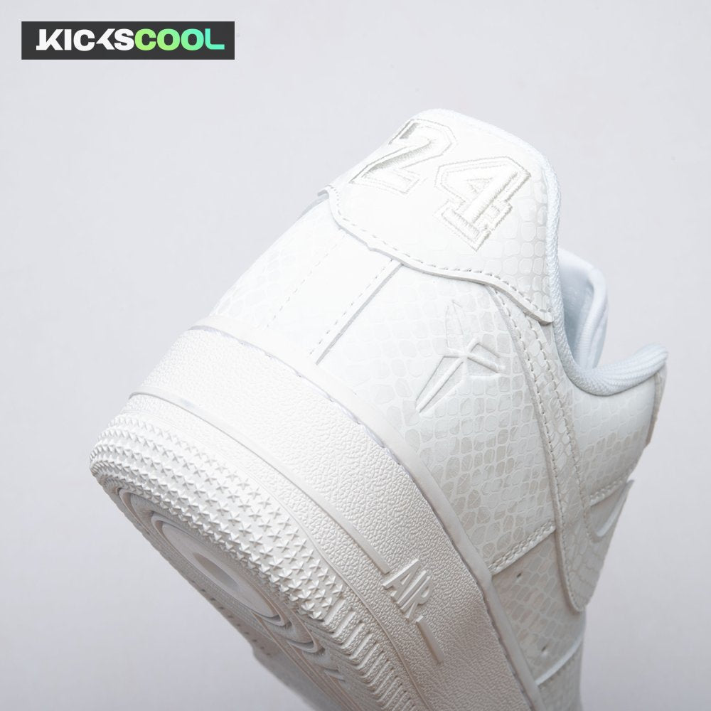 Nike Air Force 1 LowKobe Bryant Forever White IB0018-100Unisex